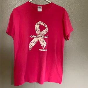 Think pink shirt/Medium